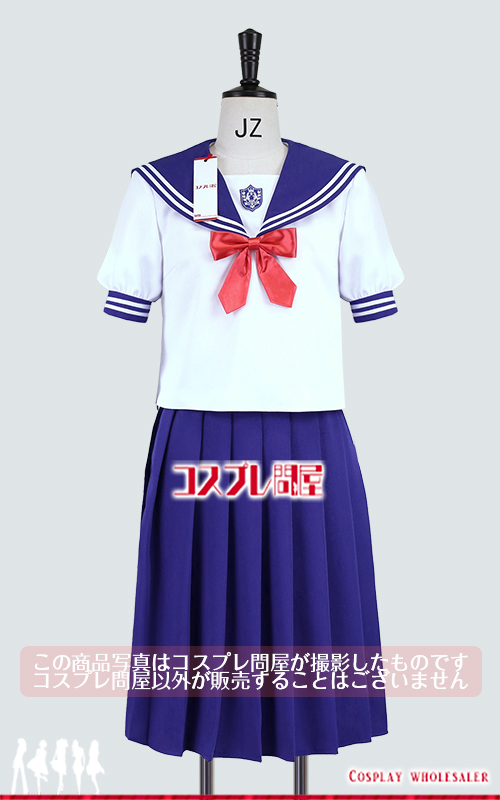 先輩はおとこのこ 私立西進高等学校 女子制服 夏服 コスプレ衣装 [5713-1]