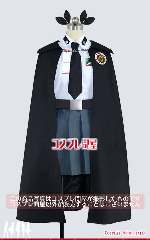 ガールズ&パンツァー(ガルパン) アンチョビ 制服 刺繍ワッペン付き コスプレ衣装 [4517]